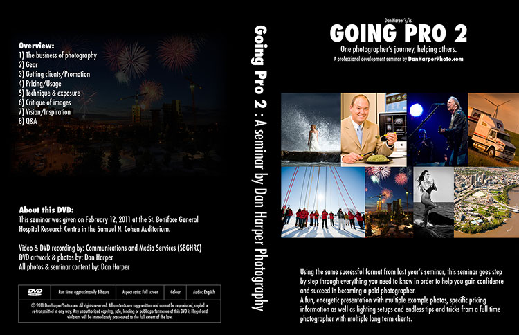 Going Pro 2 DVD for photographers