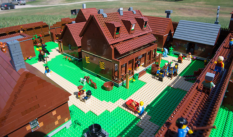 Lego Fort Gibraltar - Festival du Voyageur