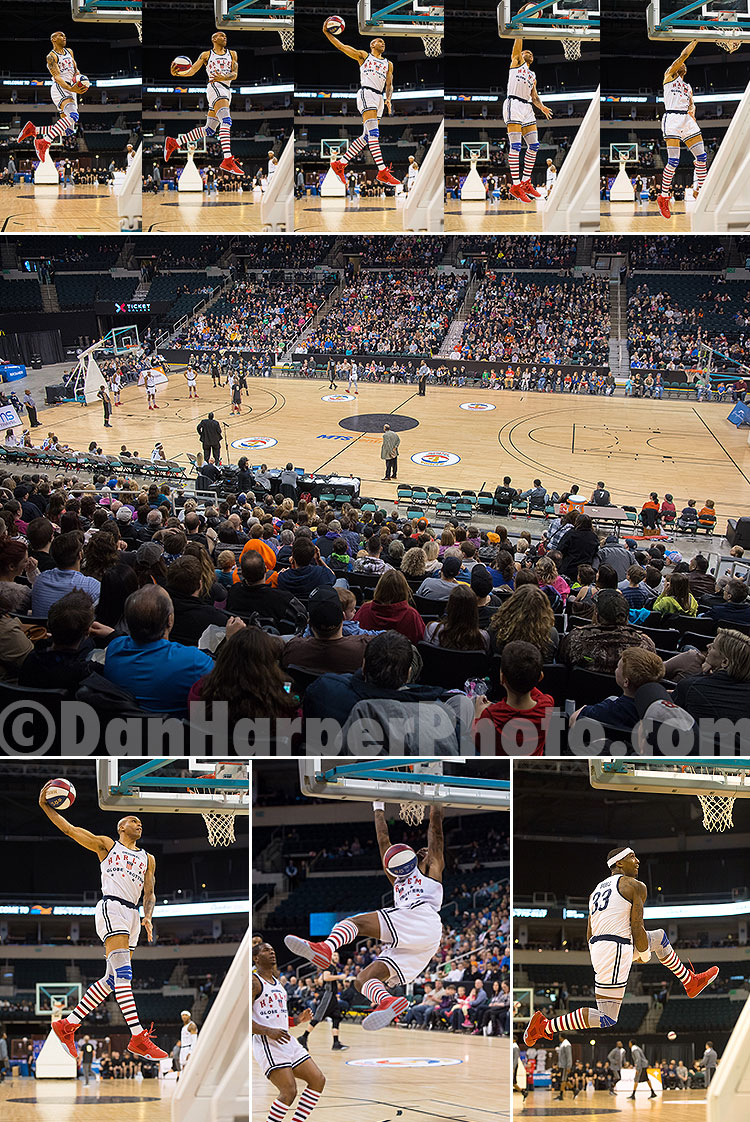 Harlem Globetrotters at the MTS Centre, Winnipeg