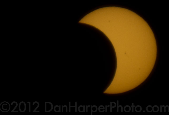 Stock photography solar eclipse 2012