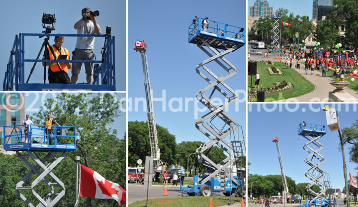 me shooting living flag winnipeg