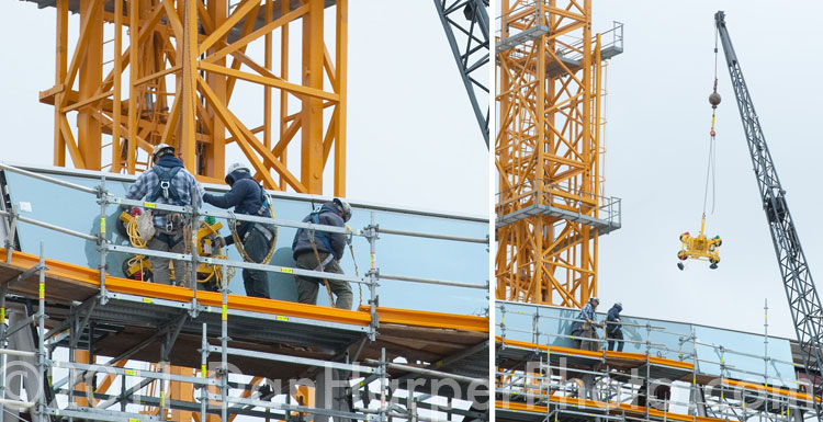 CMHR Glass installation