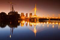 Winnipeg stock photography - St Boniface Bridge