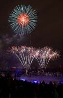 winnipeg stock photography fireworks