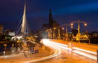 stock photography: st boniface bridge, the forks